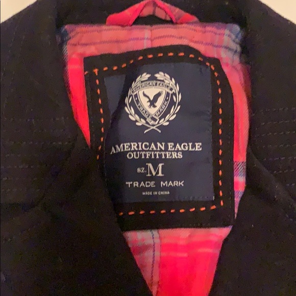 American Eagle Blue Peacoat - Picture 2 of 5